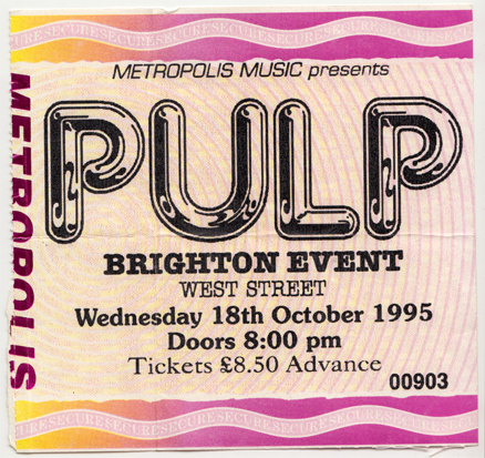 brighton 1995 18th event october pulpwiki live details pulp